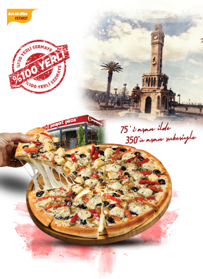 İzmir Saat Kulesi — Pasaport Pizza